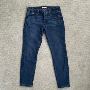 LOFT curvy skinny jeans